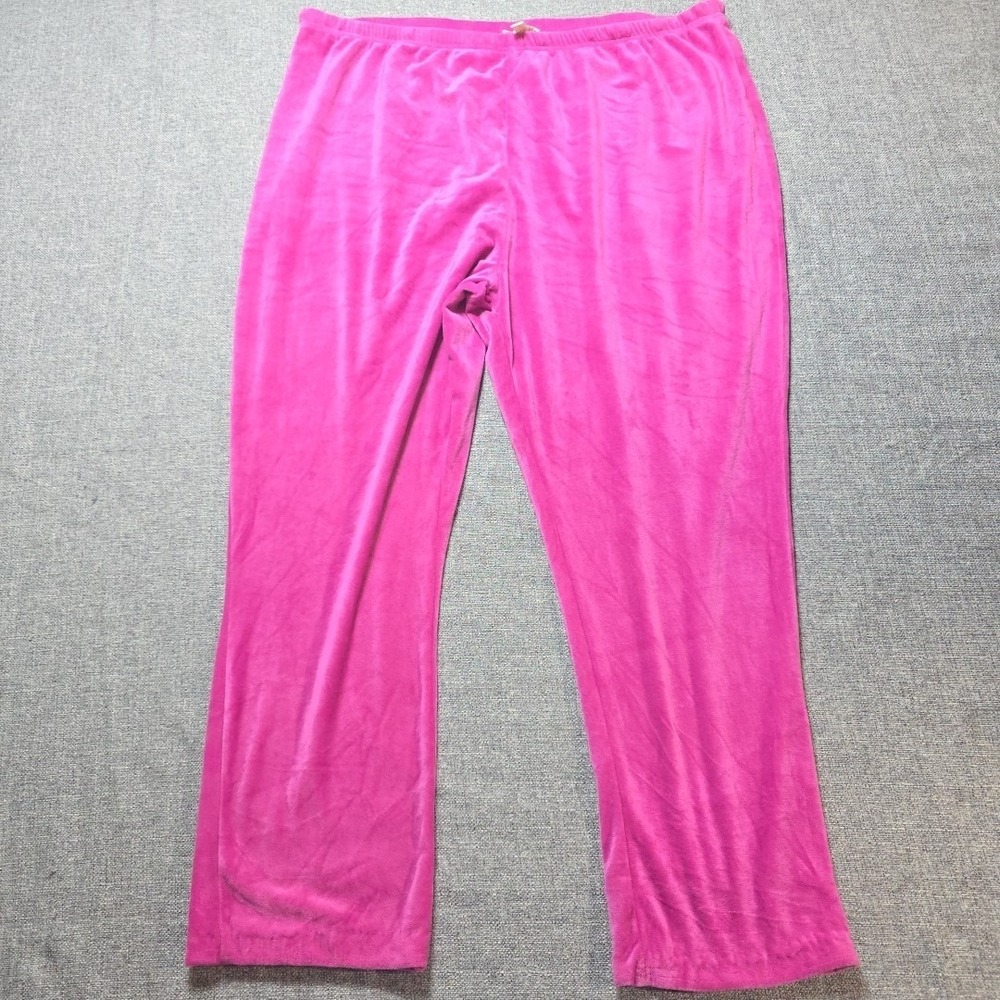 Como Blu lounge pants women Purple Size 2x - Picture 4 of 7